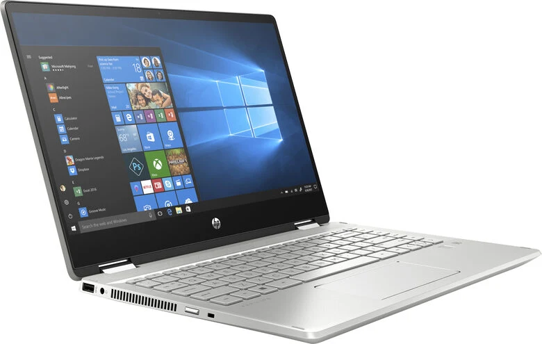 HP Pavilion x360 14-dh1003nl Ibrido (2 in 1) 35,6 cm (14") Touch screen Full HD Intel® Core™ i3 di decima generazione 8 GB DDR4-SDRAM 256 GB SSD Wi-Fi 5 (802.11ac) Windows 10 Home Argento