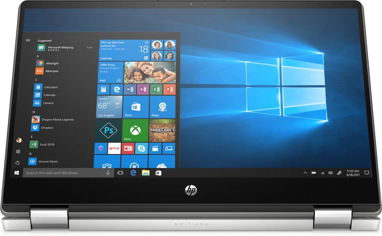 HP Pavilion x360 14-dh1003nl Ibrido (2 in 1) 35,6 cm (14") Touch screen Full HD Intel® Core™ i3 di decima generazione 8 GB DDR4-SDRAM 256 GB SSD Wi-Fi 5 (802.11ac) Windows 10 Home Argento