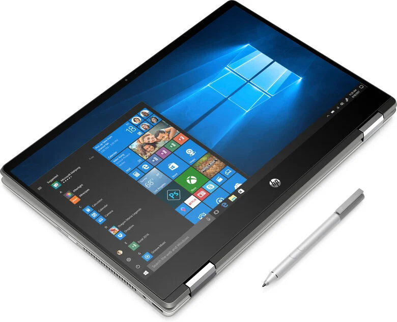 HP Pavilion x360 14-dh1003nl Ibrido (2 in 1) 35,6 cm (14") Touch screen Full HD Intel® Core™ i3 di decima generazione 8 GB DDR4-SDRAM 256 GB SSD Wi-Fi 5 (802.11ac) Windows 10 Home Argento