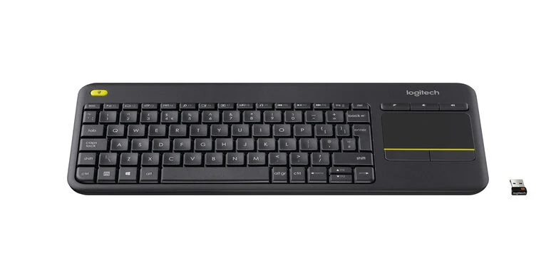 Logitech K400 Plus tastiera RF Wireless QWERTY Italiano Nero