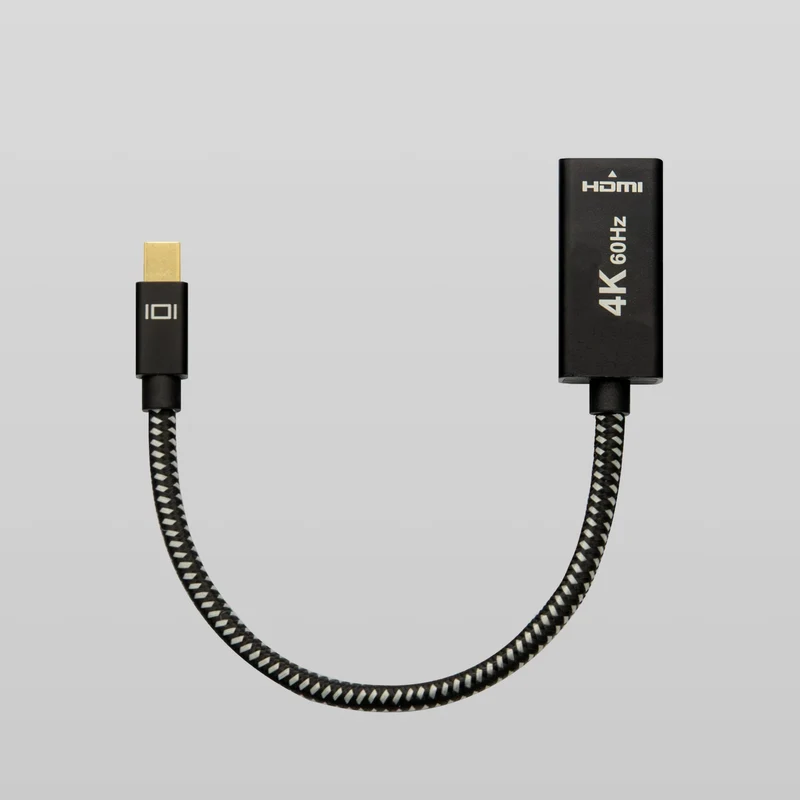 Mini DisplayPort Male to HDMI Female Cable 4K 60Hz