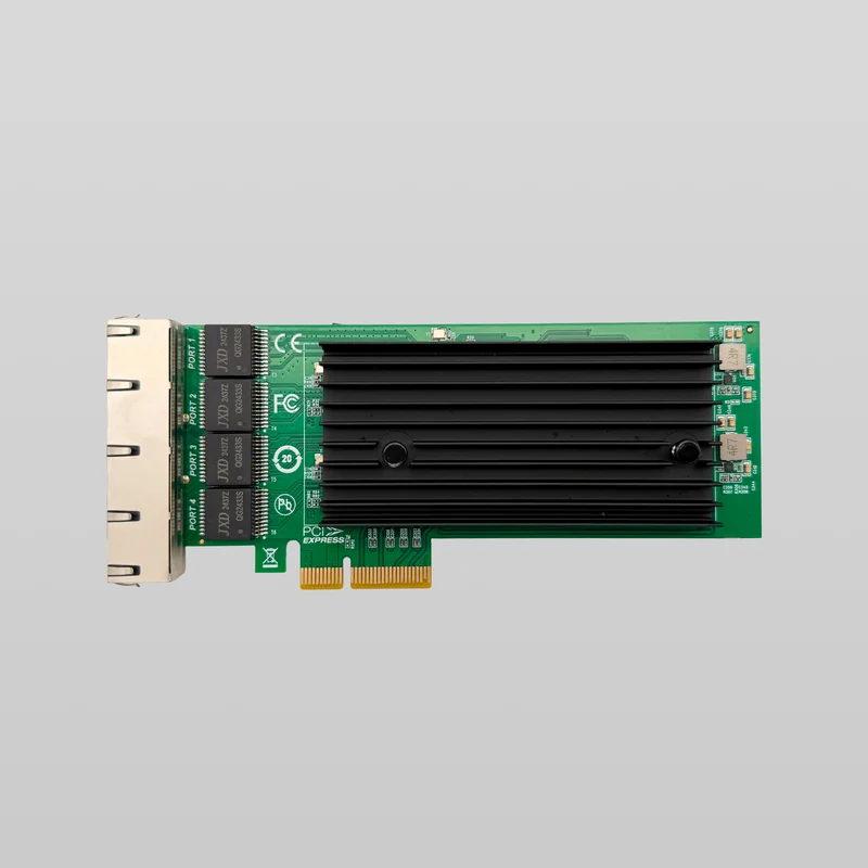 PCIe to 4-Port 2.5G Ethernet Adapter Intel I226 Chipset
