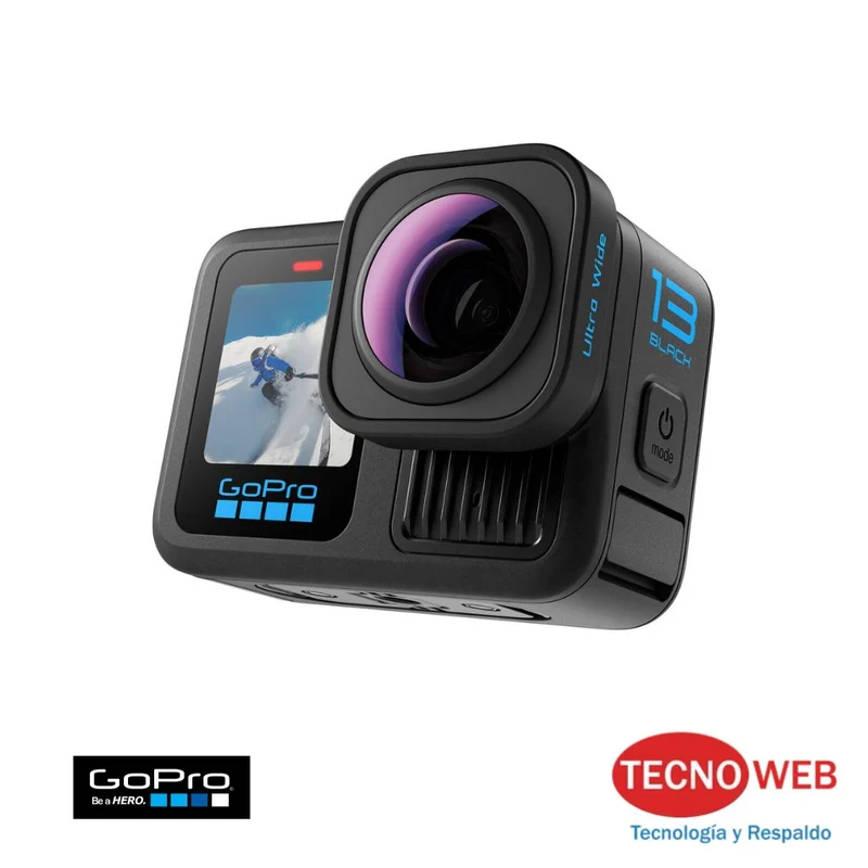 Cámara GoPro Hero 13 Black Ultra Wide 5.3k 27mp