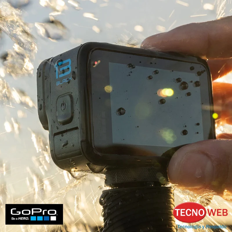 Cámara GoPro Hero 13 + 3 Baterías + Cargador + Micro SD 64 GB con Estuche