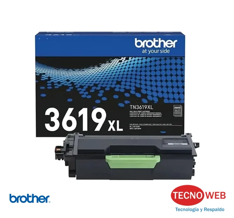 Tóner Brother TN-3619 XL Negro