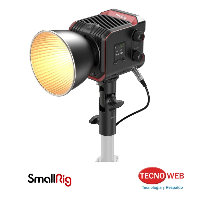 Luz LED Bicolor de 100W con Soporte Vmount SmallRig RC 100B Pro 5094