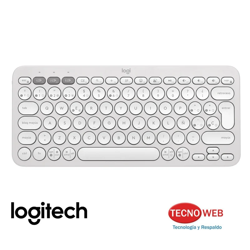 Teclado Bluetooth Logitech K380s Español