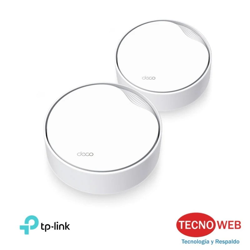 Router Mesh PoE Wi-Fi Tp-Link X50 AX3000 Pack de 2