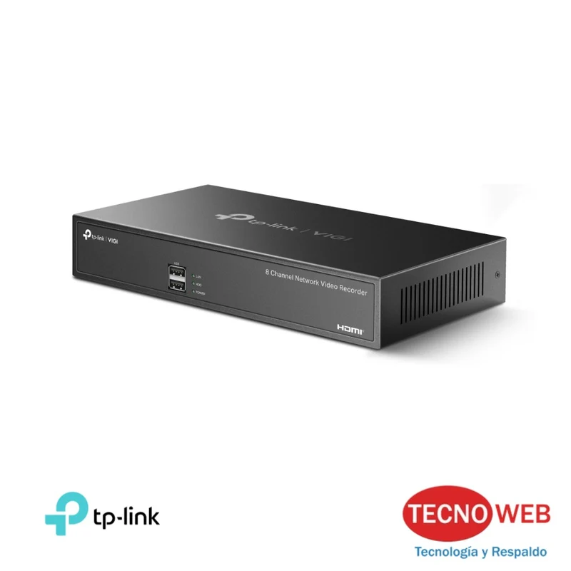 NVR 8 Canales 4k TP-Link VIGI NVR1008H