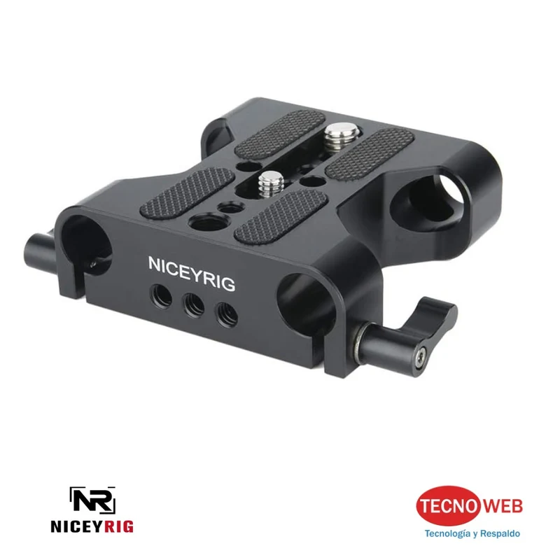Placa Base De Montaje Soporte Para Varillas 15mm Niceyrig