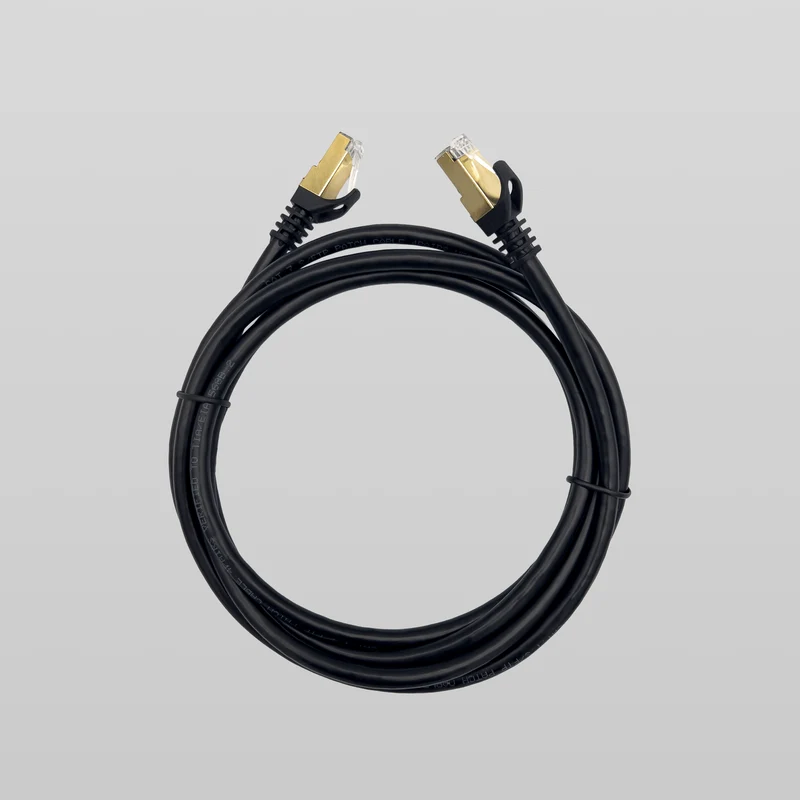 Cat7 Ethernet Cable (2m/ 6.5ft, Black)
