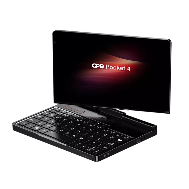 GPD Pocket 4 Mini Laptop AMD AI 9 365 Home 8 Inch Mini Gaming Pc Win 11 16GB RAM/1TB SSD