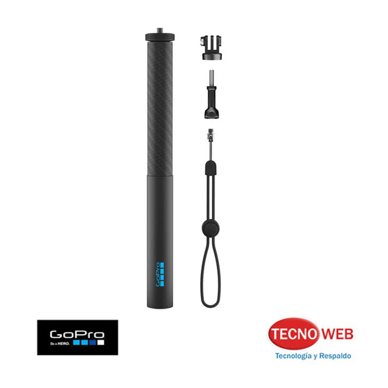 Brazo Extensible de Fibra de Carbono 1 Metro para GoPro Max 360 y otras