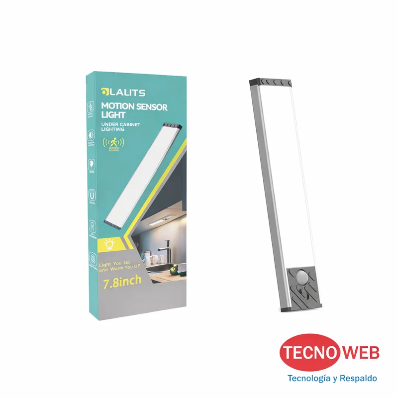 Luz Led recargable con sensor de movimiento y Base magnética
