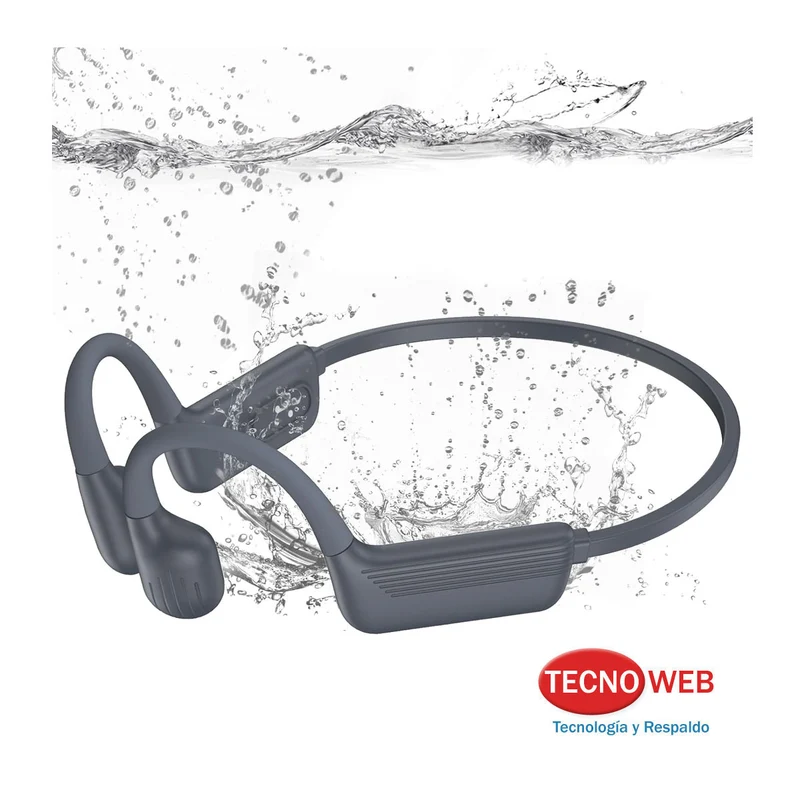 Auriculares para Natacion Sumergibles de Conducción Ósea 32 Gb LiteSurge