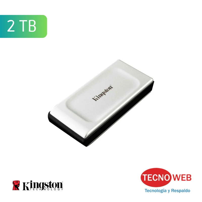 Disco Sólido Externo 2 Tb SSD USB-C Kingston XS2000