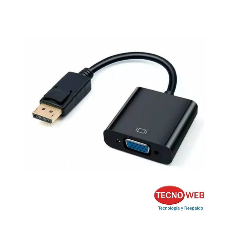Adaptador DisplayPort Macho a VGA Hembra 15 Cm Anbyte