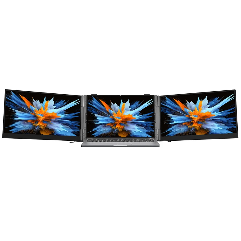 Blackview DCM6 – Doppio Monitor Portatile 14" Full HD | Estensione Schermo con Altoparlanti Integrati