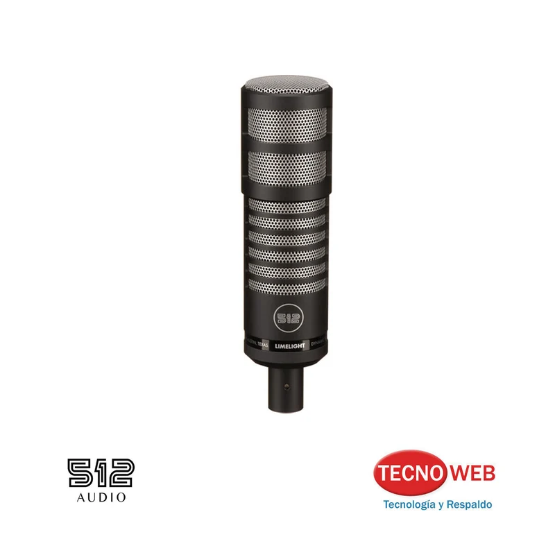 Microfono Vocal Dinamico 512 Audio Limelight Diagrama Largo