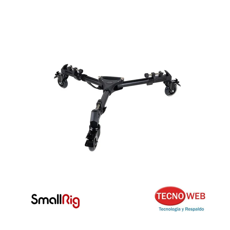 Carro Dolly con ruedas para Trípodes de Camara Smallrig 3986