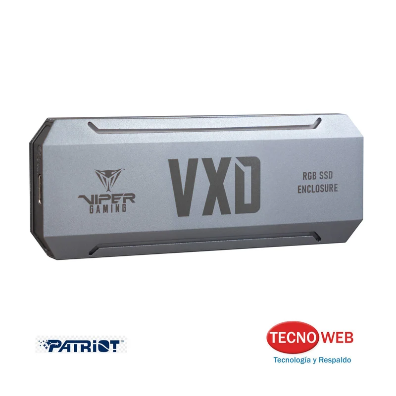 Gabinete para Disco SSD M.2 USB-C 3.2 RGB Viper VXD