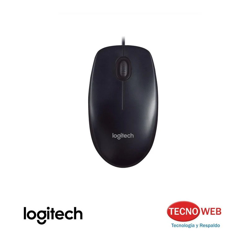 Mouse Logitech M90 Cableado 1000 Dpi Negro