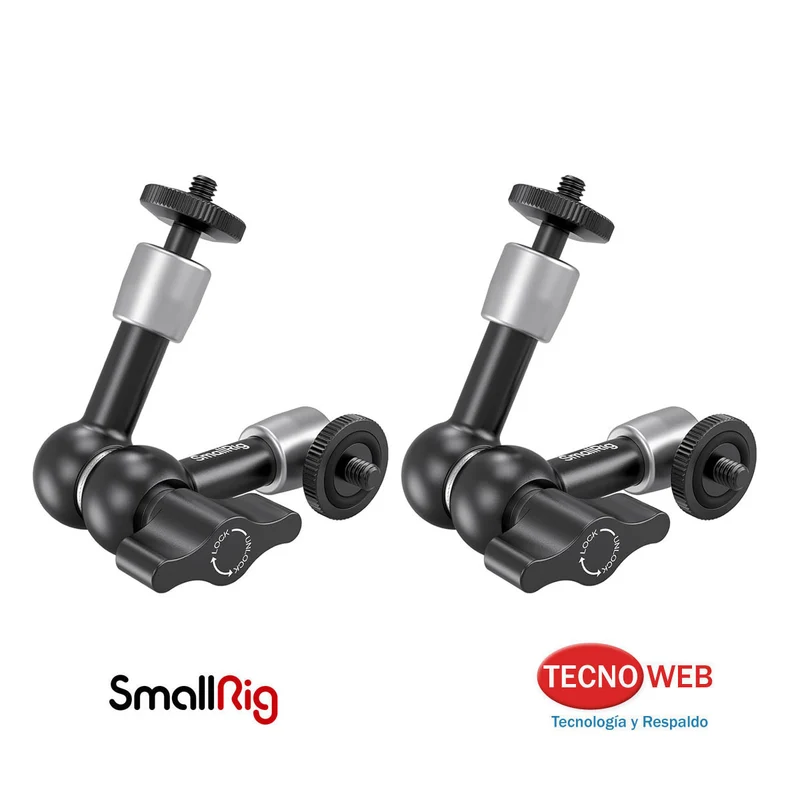 Kit de 2 Brazos Mágicos Cortos de 14 cm (5,5'') Smallrig 5316