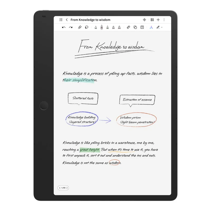 TCL TCL Note A1 NXTPAPER Grey T-pen Pro+Magnetic Flip