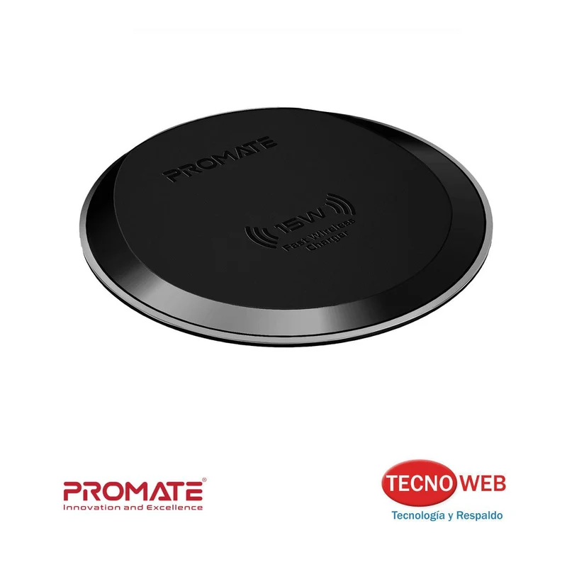 Cargador Inalámbrico 15w De Carga Rápida Promate Aurapad