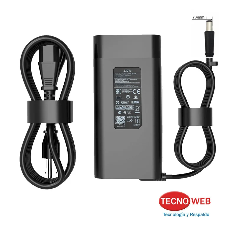 Cargador Compatible con HP Pase Grueso 230w