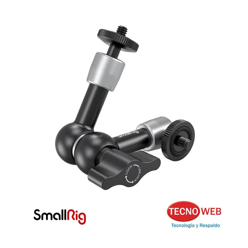 Brazo Mágico Articulado De 14 cm (5.5'') para Monitores y otros usos - SmallRig 2065B