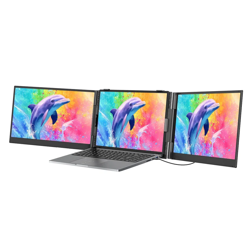 Blackview DCM8 Pro – Doppio Monitor Portatile 15,3" WUXGA | Espansione Schermo USB-C per Laptop