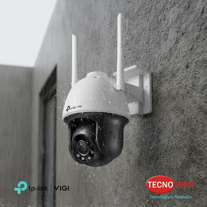 Cámara de Seguridad Inalambrica Motorizada PTZ de 4 MP Full Color Tp-Link Vigi C540-W