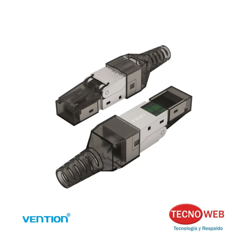 Conector Modular RJ45 Cat 6 FTP Vention