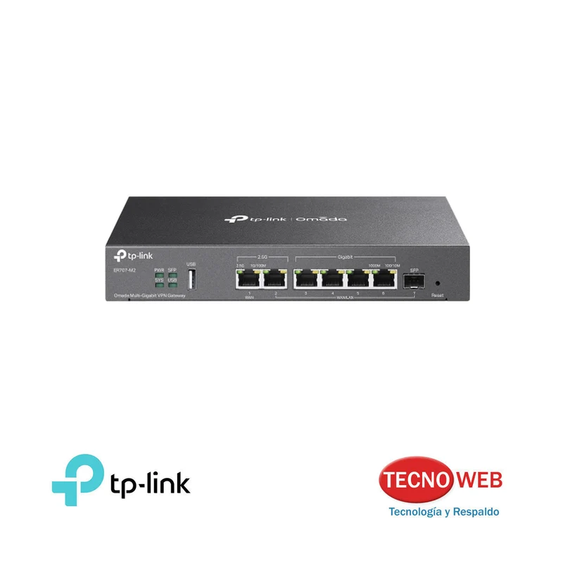 Router Empresarial Multi-gigabit VPN Omada TP-link ER707-M2
