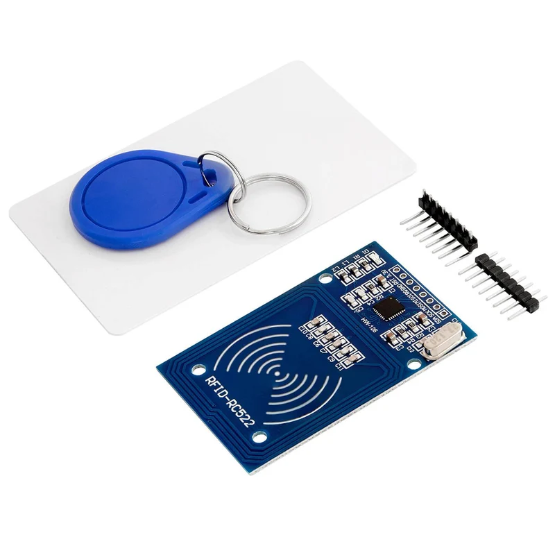 RFID Kit RC522 mit Reader, Chip und Card für Raspberry Pi und Co. (13,56MHz)