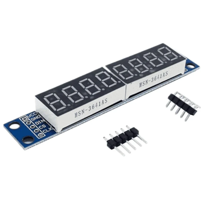 MAX7219 Led Modul 8 Bit 7-Segmentanzeige LED Display für Raspberry Pi