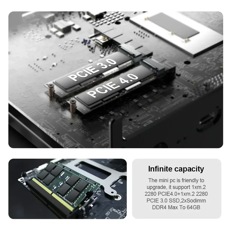 GTBOX IT12-F Fanless Mini PC Intel Core 12 Gen i5 1235U i7 1255U Dual LAN 4K Output Supoort Windows 11 Industrial Computer