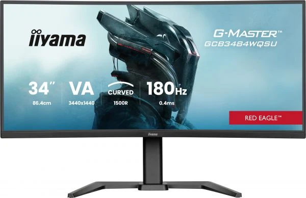 IIYAMA 34 CURVED QHD 180HZ / HAS
