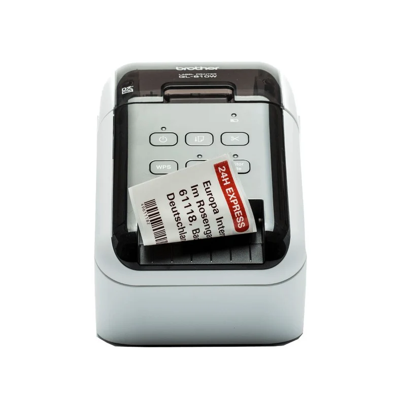 Brother Ql-810W Stampante Etichette,Wifi,Usb,Dt,Nero/Rosso