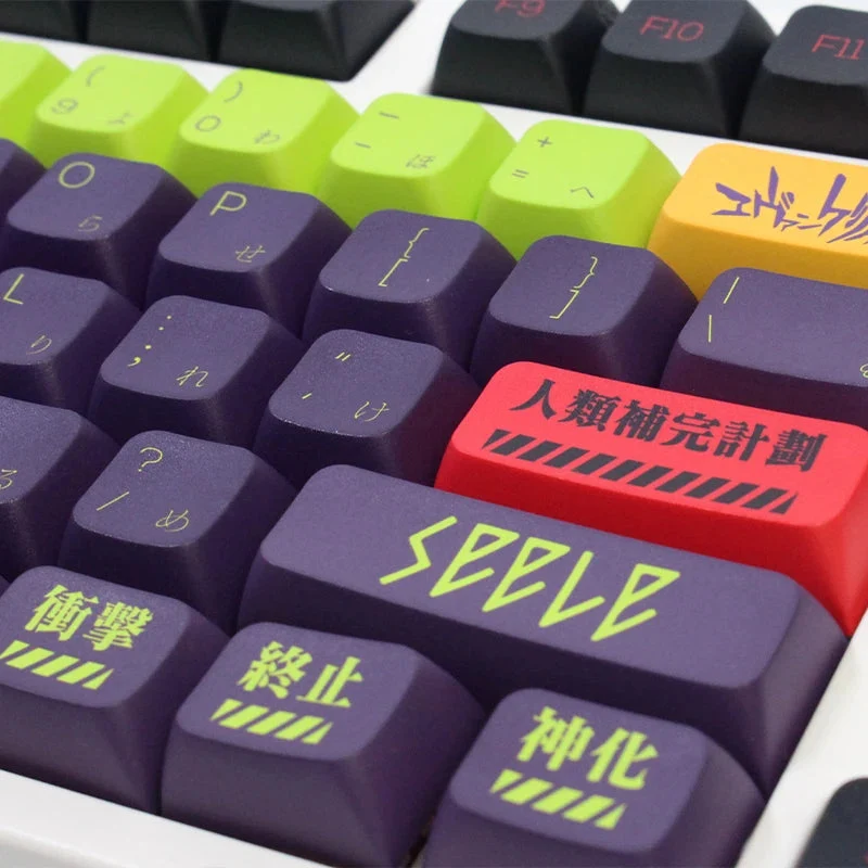 EVA 13 Keycap PBT Dye Sublimation XDA Profile 135Keys Keycap Set for Mechanical Keyboard Customization