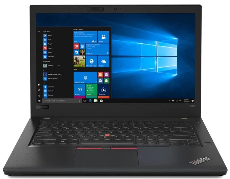 Lenovo T480 - I5-8250U/16/Nvme240/14/