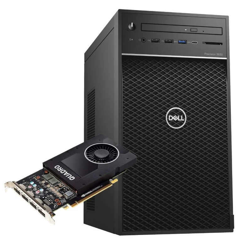 DELL Precision 3630 Workstation | Intel Xeon E-2174G | NVIDIA Quadro P2000 FreeDOS