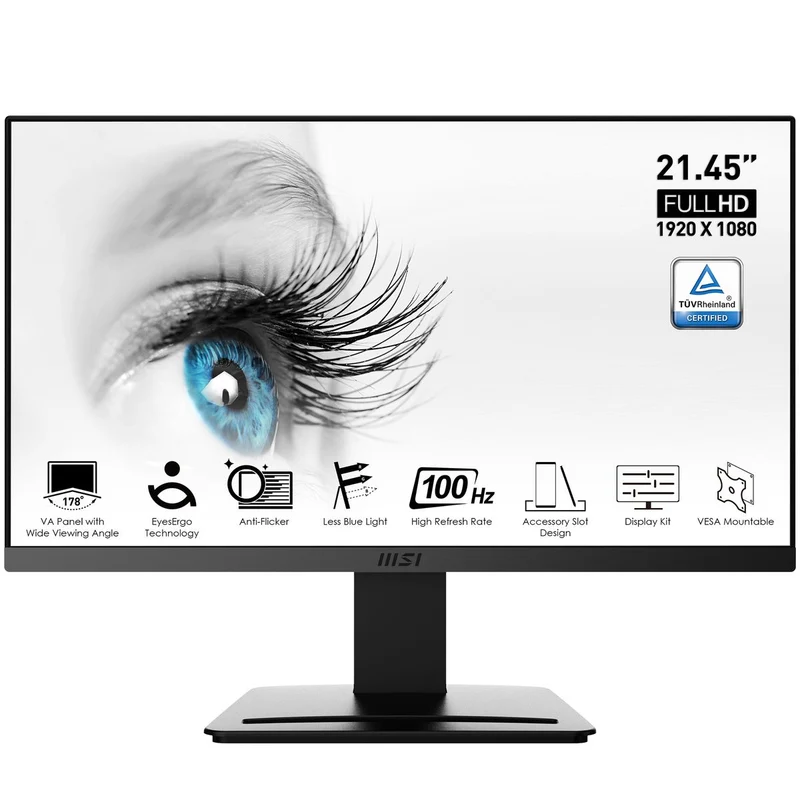 Msi Pro Pro Mp223 21.5 Fhd Hdmi D-Sub