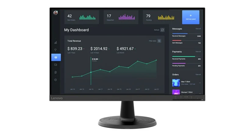 Lenovo Ts Thinkvision C24-40 23.8 Fhd Va Fhd Vga Hdmi