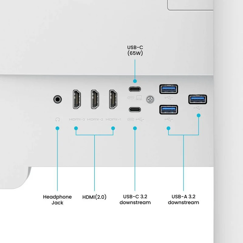 31.5 4K 95 P3 Usb-C (65W) Usb-Hub