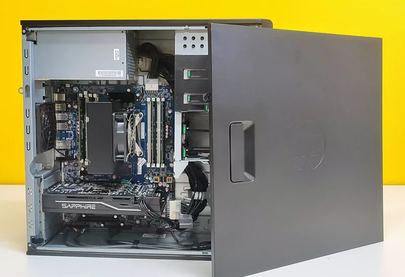 Bundle HP Z440 Workstation | Intel Xeon E5-2680 V3 | SSD 512GB | Ram 16GB | ATI Radeon Sapphire RX470 8GB | Windows 11 Pro + Monitor HP Z27i 27" 2K