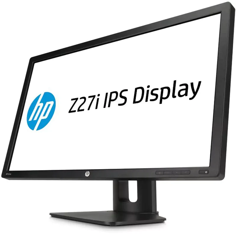 HP Z27i Monitor LED IPS 27" QuadHD 2560x1440 Pixel 16:9 Tempo di risposta 8ms Luminosità 350 cd/m² VGA DVI HDMI DisplayPort Grado B