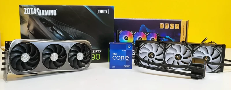 PG Gaming Trinity - PC Gaming RGB | Intel Core i9-12900KF | Ram 32GB | SSD 1TB NVMe | Zotac Nvidia RTX 4090 24GB | Antec Symphony 360 ARGB | Windows 11 Pro Il futuro del gaming
