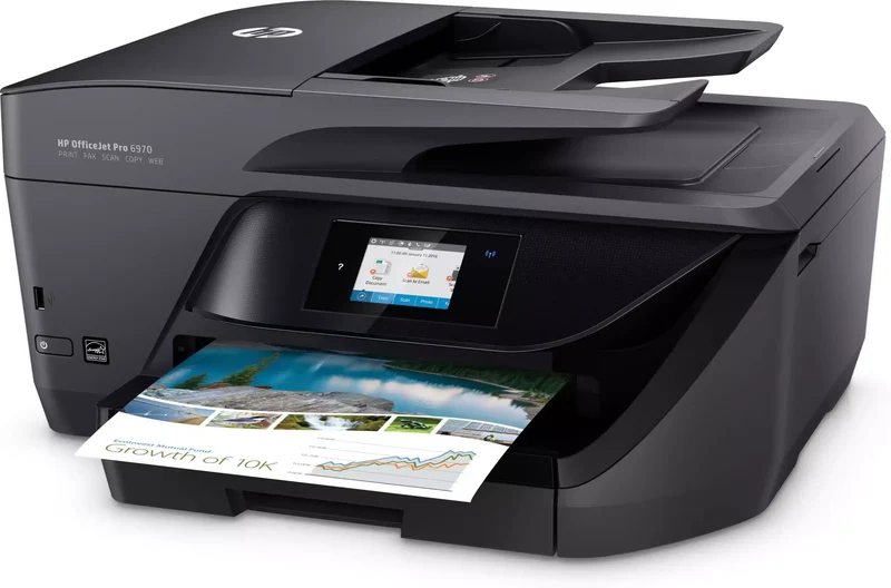 HP OfficeJet Pro 6970 Multifunzione a colori A4 Getto d'inchiostro 600x1200 DPI 20 ppm Wi-Fi Duplex Fronte/Retro automatico